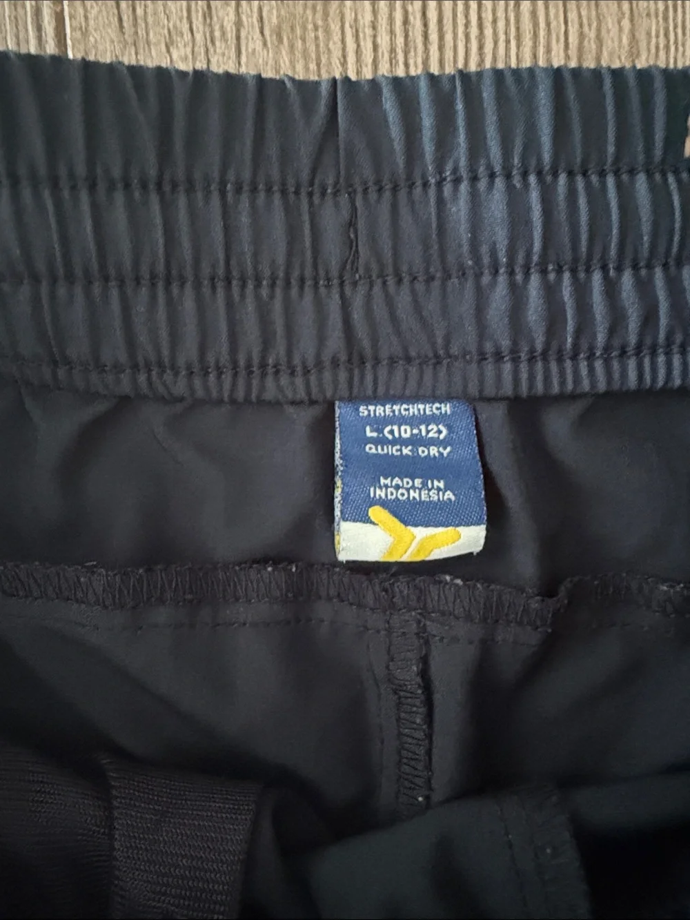 Old Navy Boy’s Stretchtech Black Shorts. Size L 10/12